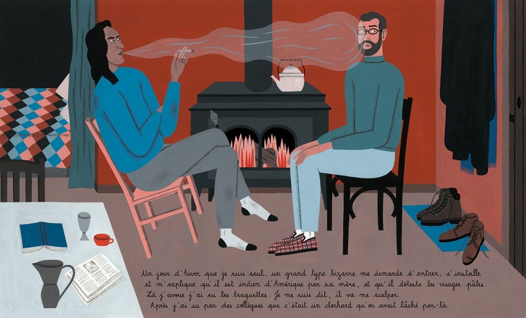 L’indien de Bauduen, par Luc