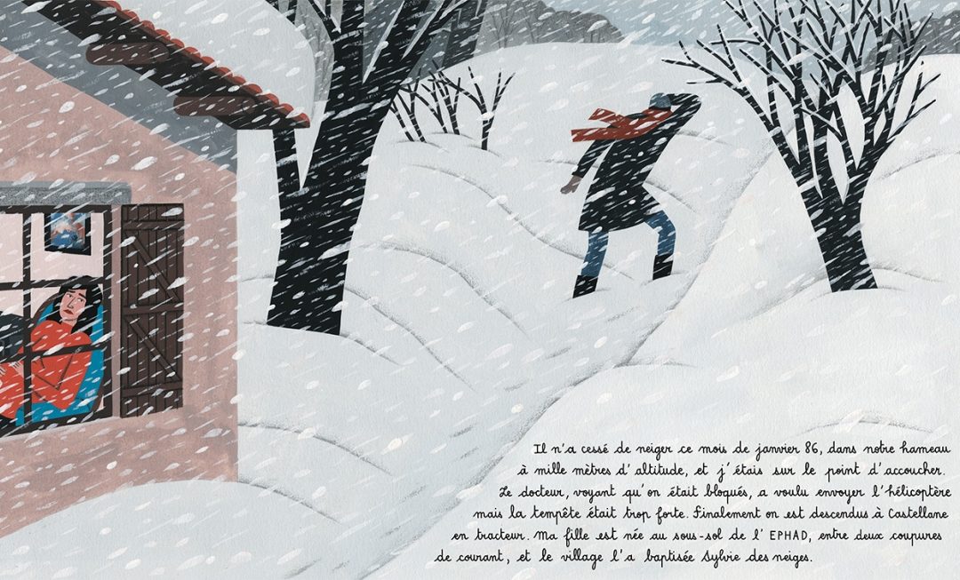 Sylvie des neiges, par Martine