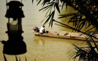 Rencontre sur le Maroni, par Brigitte