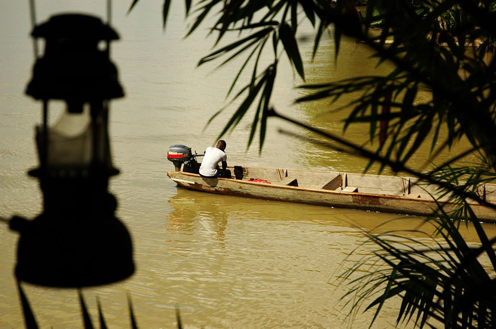 Rencontre sur le Maroni, par Brigitte