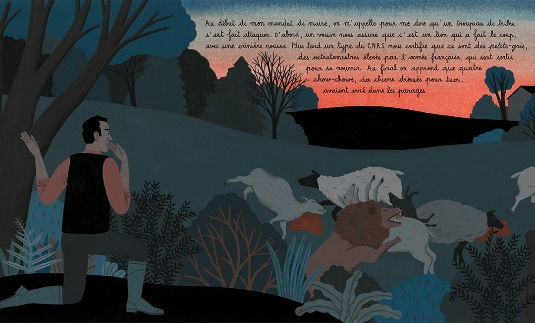 Le lion extra-terrestre, par Brigitte